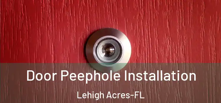 Door Peephole Installation Lehigh Acres-FL