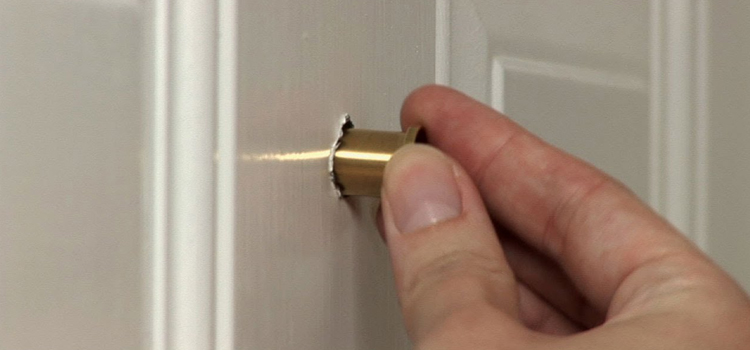 peephole door repair in Lehigh Acres