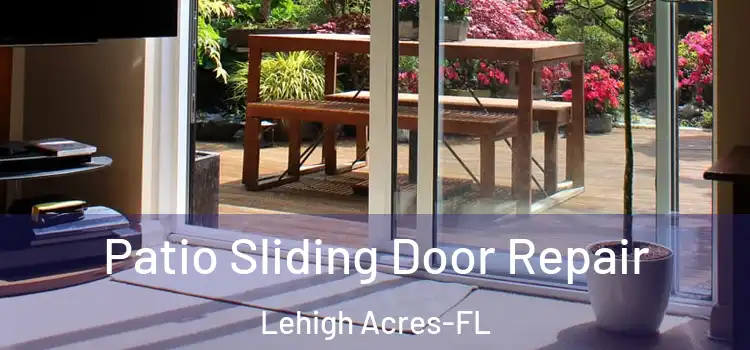 Patio Sliding Door Repair Lehigh Acres-FL